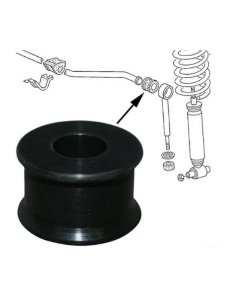 Gummilager, Stabilisatorstütze oben,19mm, Transporter T3