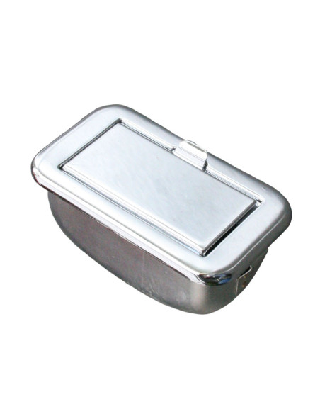 Aschenbecher im Armaturenbrett, verchromt, T1, 55-67