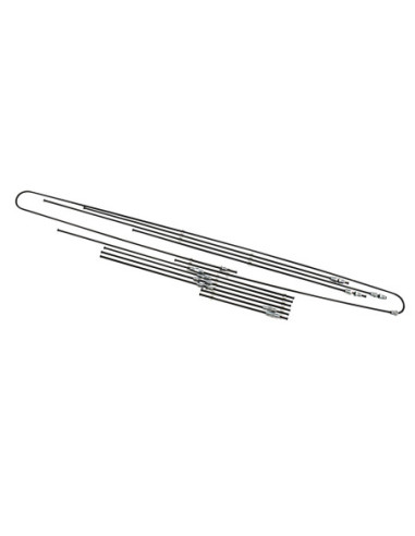 Bremsleitungssatz - ohne Servo, T2, 73-79