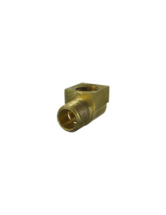 Messingverschraubung 90° 3/8" NPT