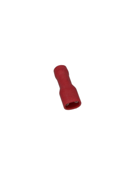 Kabelski priključek rdeč, ravno 4,8x0,5mm