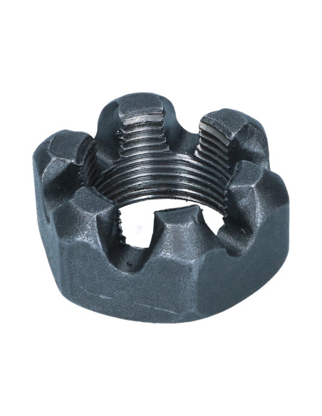 Hinterachse mit Kronenmutter, -66