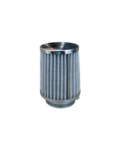 Chrom-Luftfilter, kegelförmig (Pod-Style)