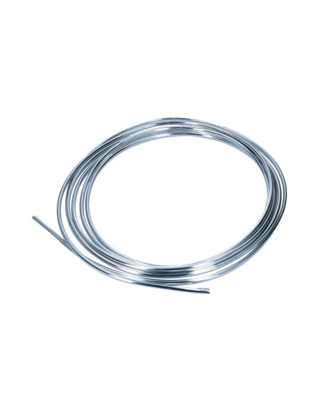Kromirana letvica za krov - 640 cm (plastika)