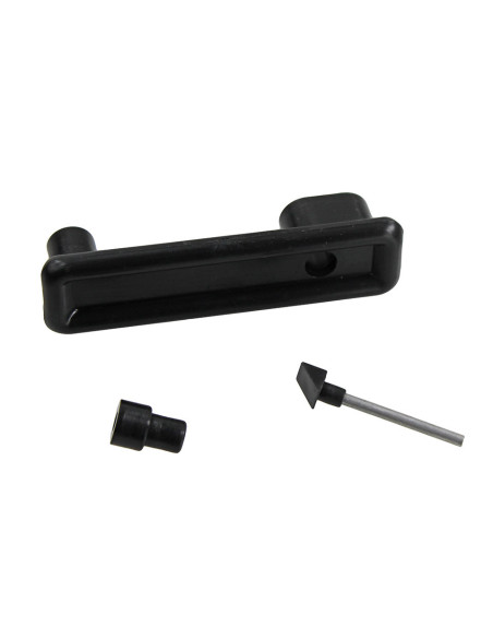 Schranktürgriff schwarz, Westfalia, T2, 68-79