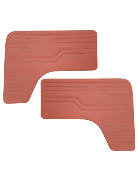 Türverkleidungen vorne, orange, Z-Linien, T2, 68-79