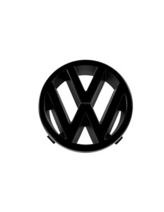 Emblem VW vorne schwarz - 125mm (Original), T3, 88-92