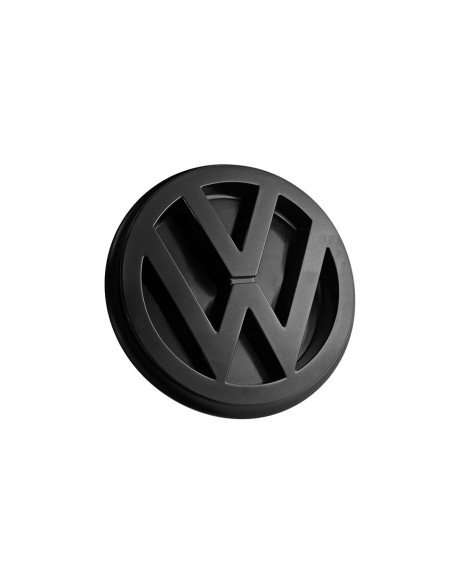Emblem VW hinten schwarz - 100mm (Original), T3, 88-92
