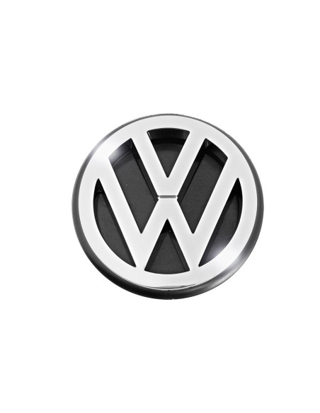Emblem VW hinten chrom - 100mm (Original), T3, 88-92