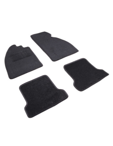 Fußmatten-Set, schwarz