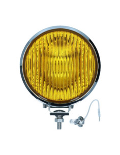 Meglenka sprednji krom, rumeno steklo