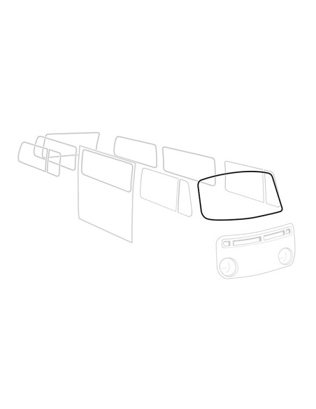 Frontscheibendichtung Deluxe (Kunststoffblende)