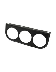 Nosilec za montažo merilnika 3 luknje, 52 mm, črna