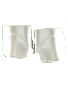Zaščita pred gramozom, zadaj, kratka izvedba, (aluminij)