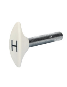 Heizgriff weiß, 50-53