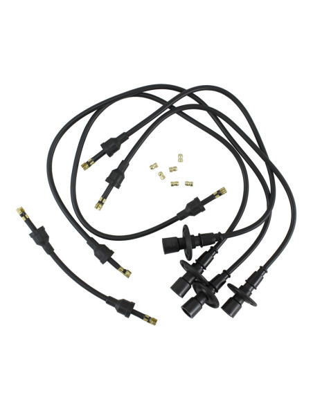 komplet žice za vžig, črna, Beru, tip