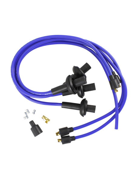 Zündkabelsatz Silikon - blau, Typ