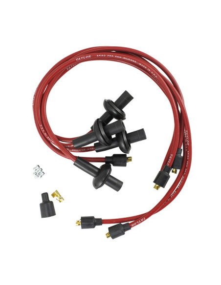 Set žica za paljenje silikonski - crveni, tip