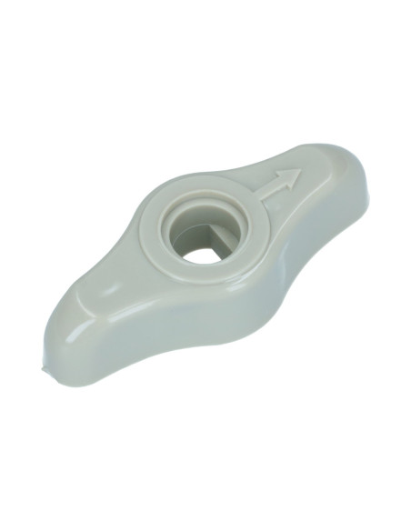 Gumb za razdelilnik ohišja za svež zrak - srebrnobež, T1, 55-67