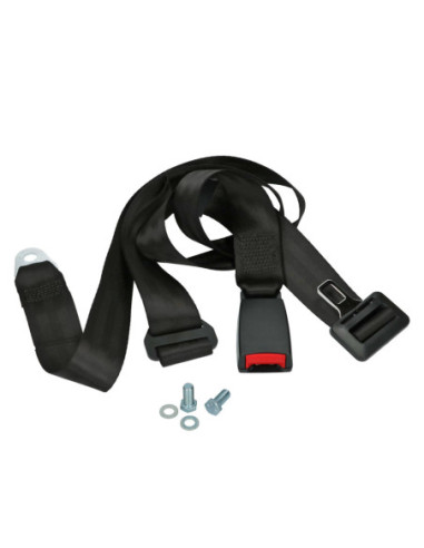 Beckengurt schwarz universal extra lang mit...