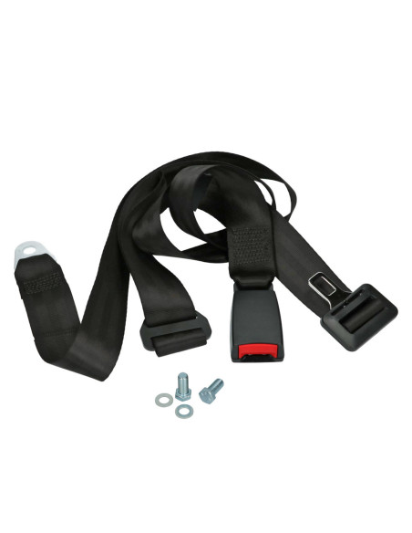 Beckengurt schwarz universal extra lang mit E-Prüfzeichen (1)