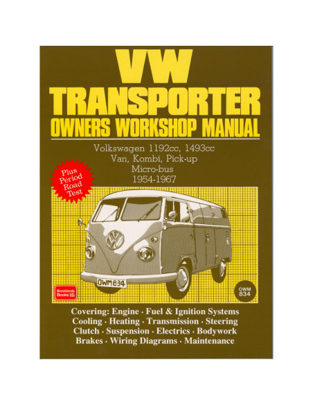 Wartungsheft Typ 2 -67, Englisch, Team Brooklands Books