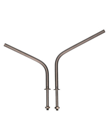 Spiegelarme 8.0mm (STD) - Edelstahl, T1, 55-67