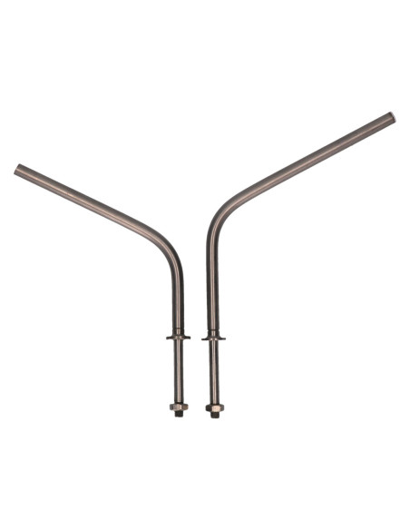 Spiegelarme 8.0mm (STD) - Edelstahl, T1, 55-67