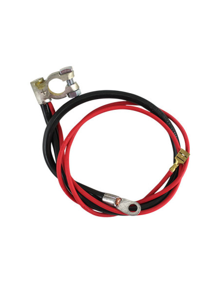 Pozitivni kabel baterije, črna 540 mm, rdeča 980 mm, T2, 72-79