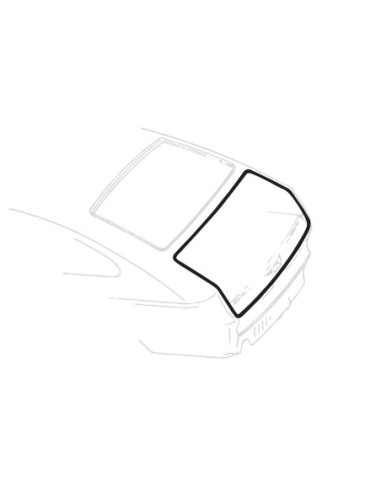 Brtva stražnje palube - Fastback, tip