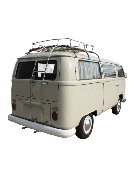 Stražnje ljestve za krovni nosač, nehrđajući čelik, T2, 68-79