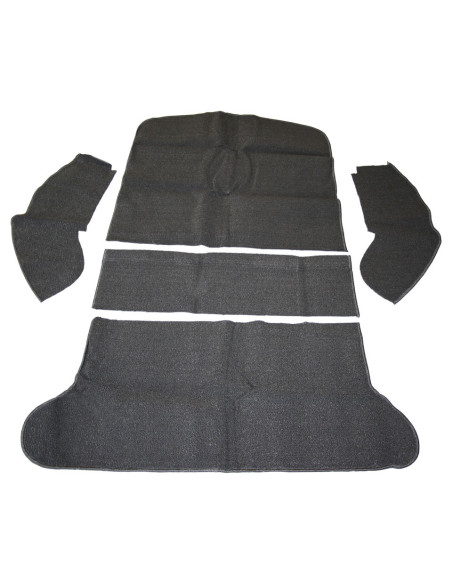 Pokrivač stražnjeg prtljažnika, crni, 65-72