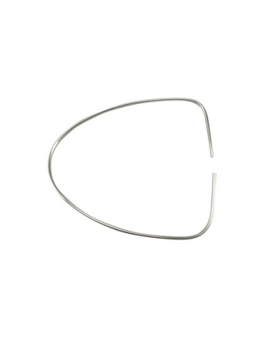 Letva zadnjega stekla Deluxe (alu obloga)