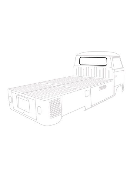 Guma zadnjega stekla, Pickup, vsak, T1, 66-67