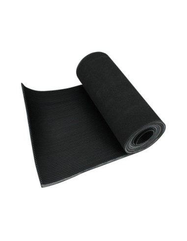 Trittbrettmatte schwarz / geteiltes Fenster Käfer