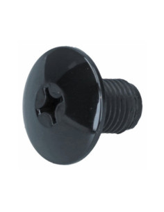 Gurtstopfen 7/16" schwarz