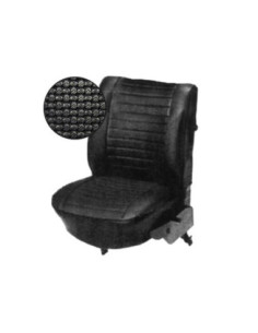 Sitzbezugs-Set, schwarz, Korbgeflecht, Euro-Style Cabrio,...