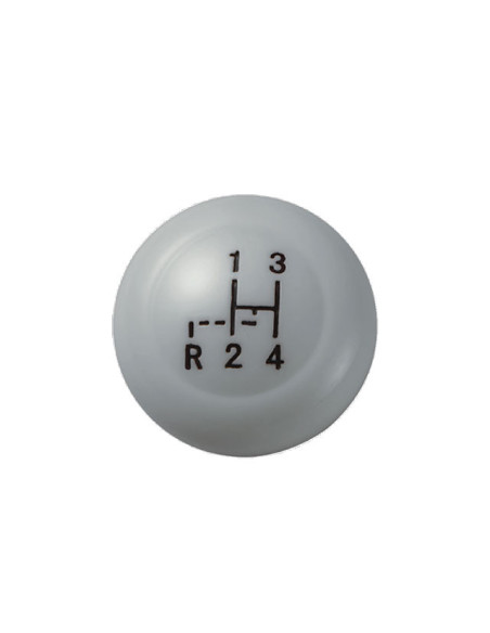 Schaltknauf 12mm, grau, 68-