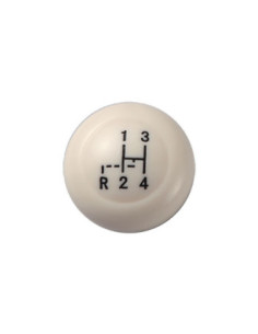 Schaltknauf 12mm, elfenbein, 68-