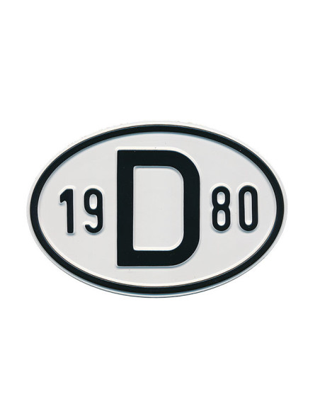 Schild D 1980