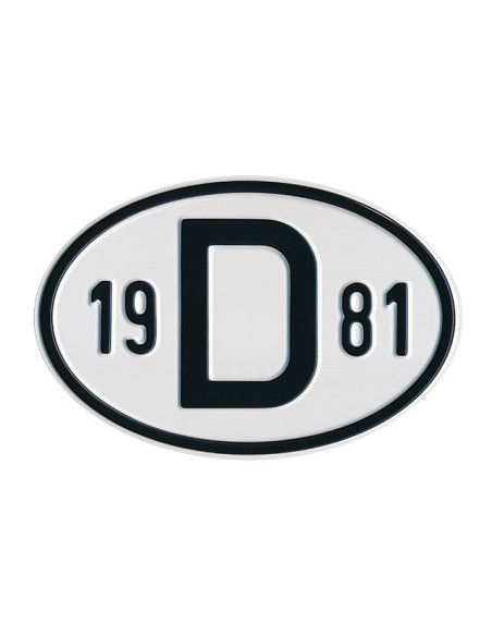 Schild D 1981