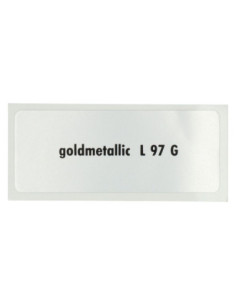 Naljepnica L 97 G, zlatna metalik