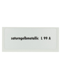 Naljepnica L 99 A, Saturn žuta metalik
