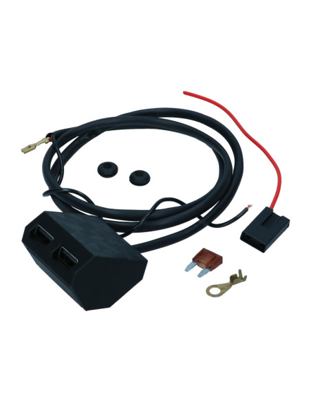 USB-Ladegerät für Aschenbecher, 12 Volt (Metallaschenbecher), T2, 68-79
