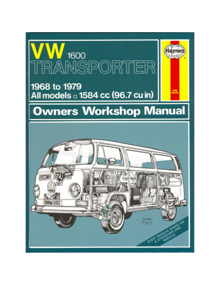 VW 1600 Transporter Bedienungsanleitung, Englisch, J.H. Haynes