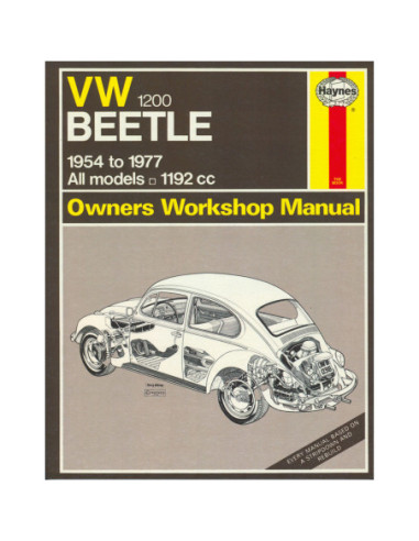 VW Priručnik za Bube 1200, engleski, J.H. Haynes