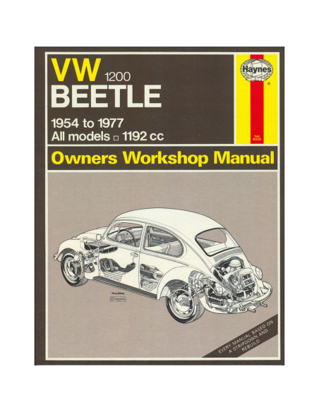 VW Priručnik za Bube 1200, engleski, J.H. Haynes