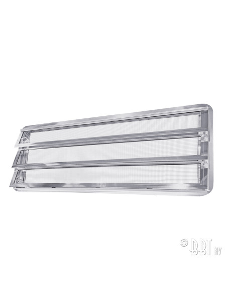 Westfalia Lamellenfenster komplett, Knauf rechts, T2, 68-79