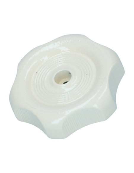 Westfalia Lamellen-Fensterknauf (Elfenbein), Metall, T2, 68-79