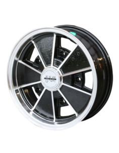 Kolo BRM, polirano/črno, 5 ušes (5x205), 5 x 15", ET +5,...